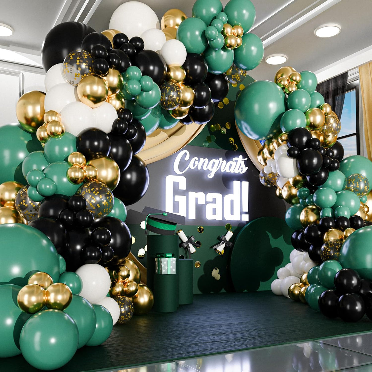Kit de Guirnalda y Arco de Globos para Fiestas y Eventos