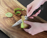 Cuchillo de corte alemán de acero forjado, hoja de 3.5