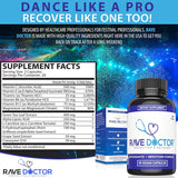 Suplementos Rave Vitamins Gear 5HTP Rave 60 capsulas