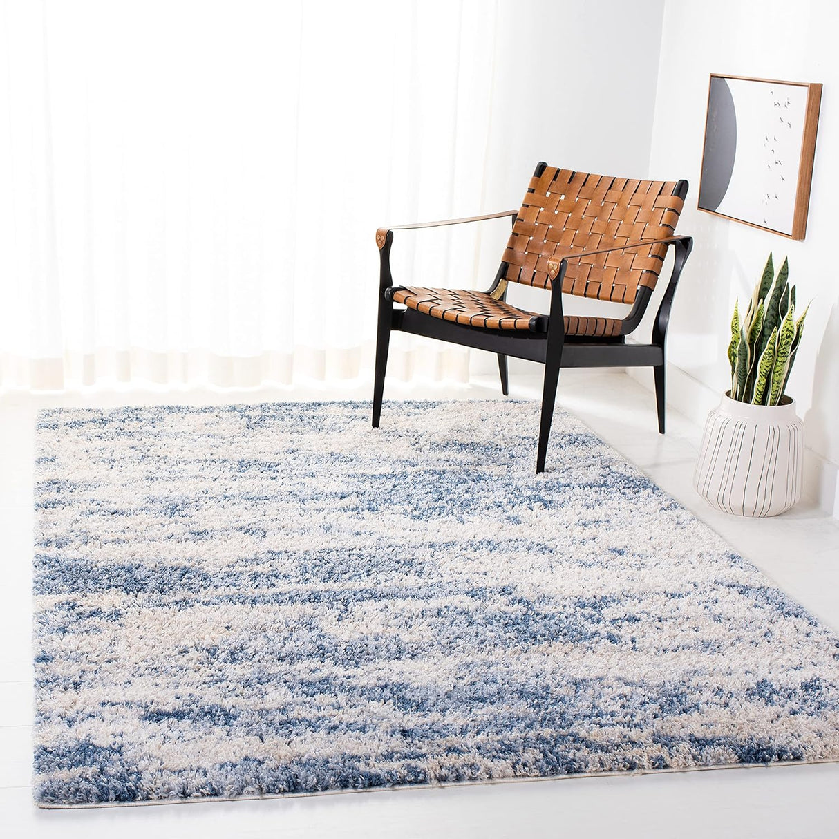 Alfombra Moderna Shag SAFAVIEH 8' x 10' 1.2 BER219B