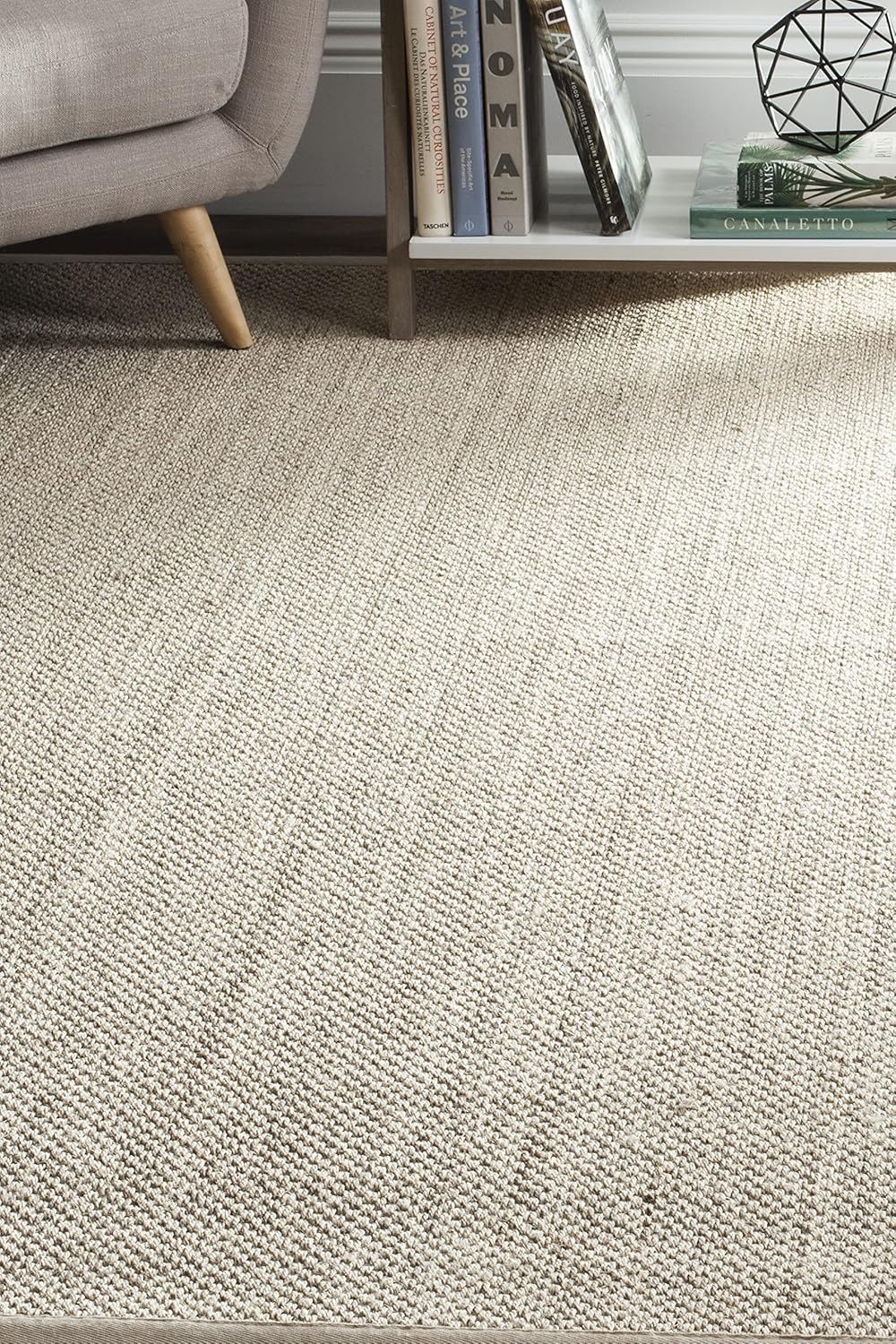 Alfombra Natural de Fibra SAFAVIEH, Diseño de Sisal, NF143C