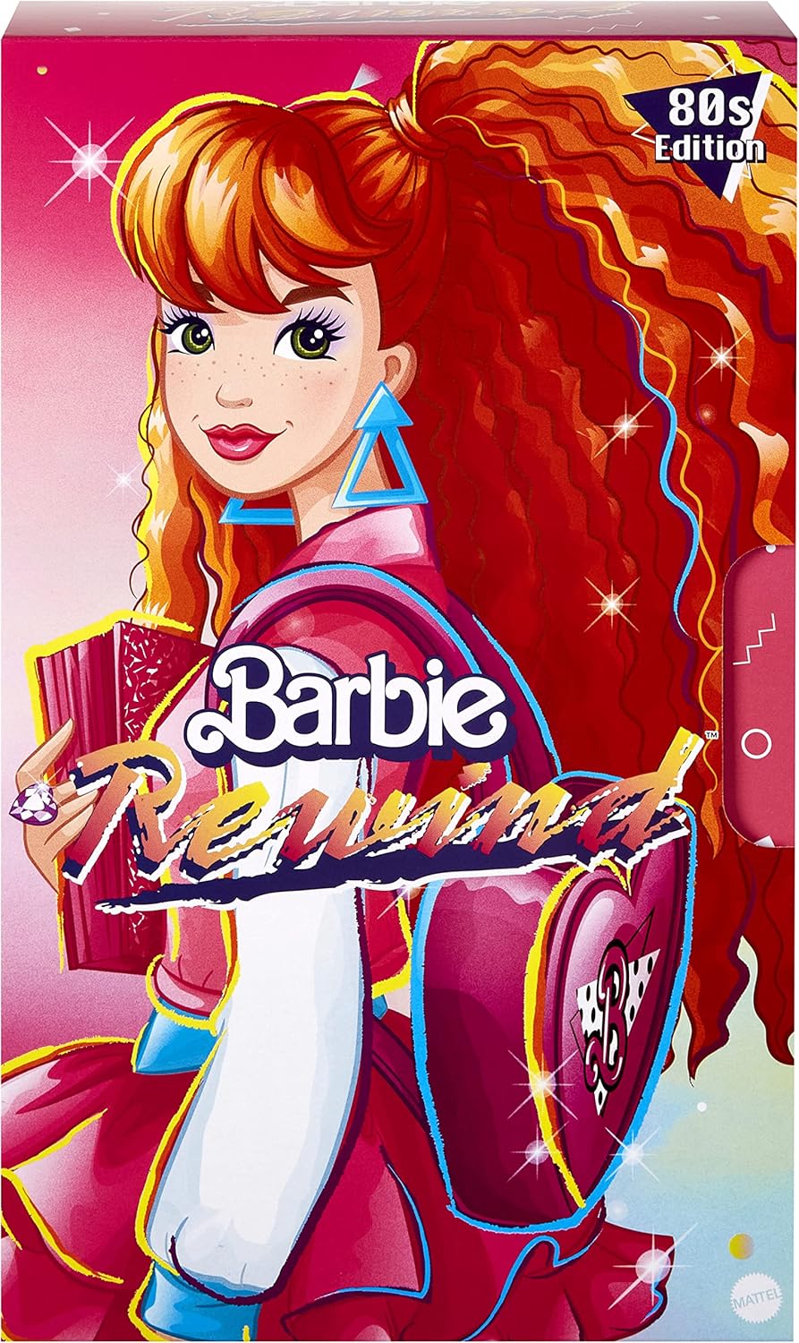 Barbie Rewind Muñeca, Edición '80s, Outfit Escolar Varsity