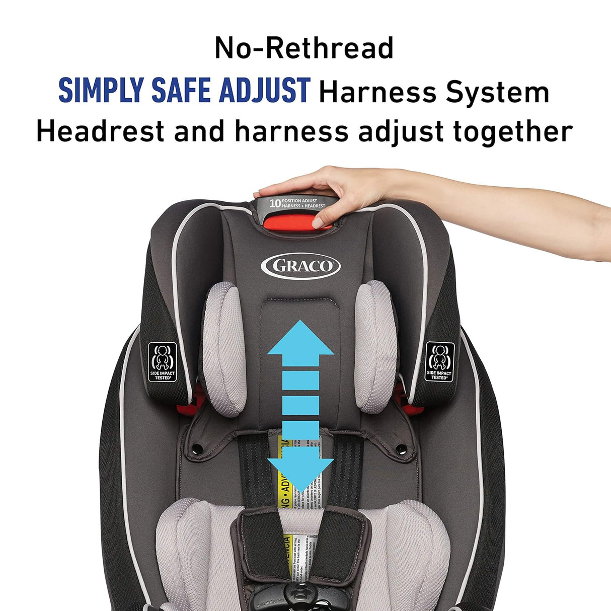 Asiento de coche convertible todo en uno SlimFit de Graco