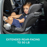 Asiento giratorio 2 en 1 para automóvil con funda Evenflo