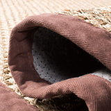 Alfombra de Fibra Natural SAFAVIEH, Diseño Cesta, Modelo NF114K