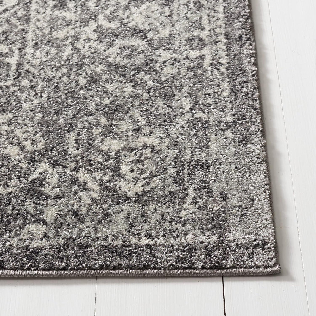 Alfombra de área, diseño oriental, fácil cuidado, modelo EVK256D