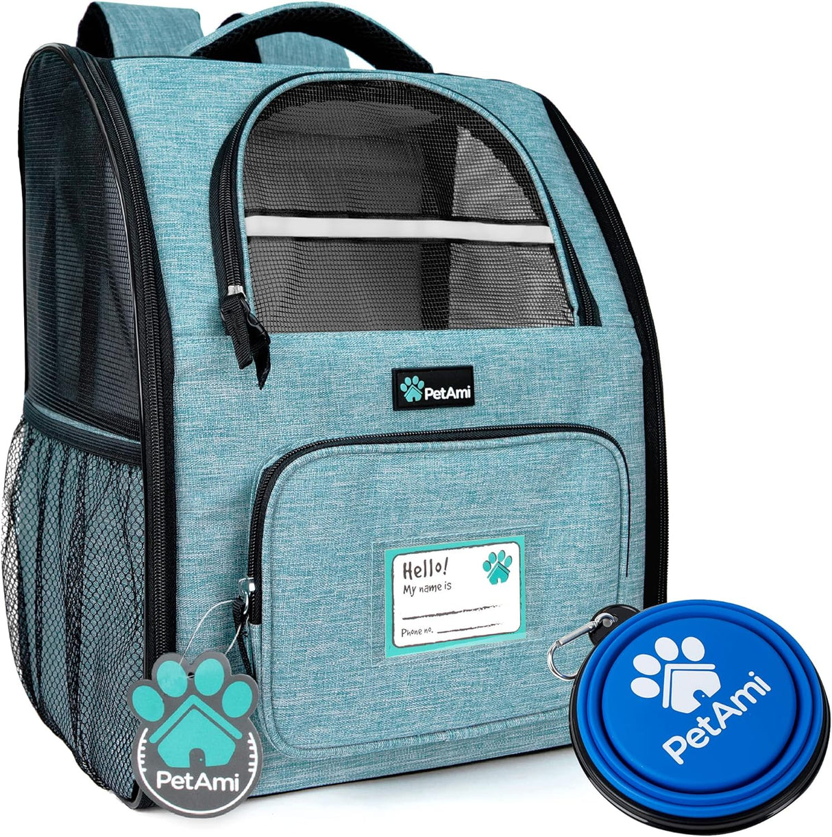 Mochila de lujo para mascotas para gatos marco reforzado