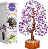 Árbol de cristales de amatista, árbol de los chakras