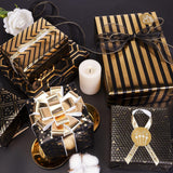 Papel de Regalo Larcenciel, 6 Hojas, Lujo con Moño y Stickers