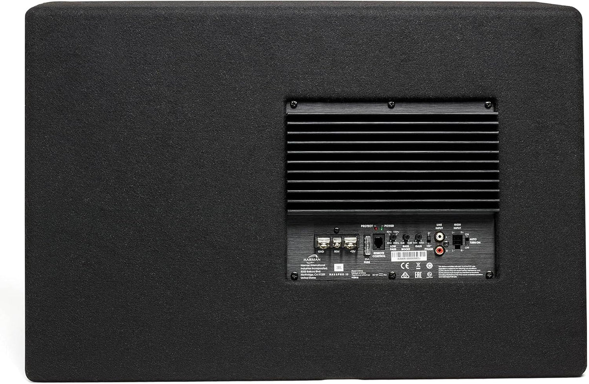 Subwoofer amplificado JBL, 12 con control de nivel, SUBBP12AM