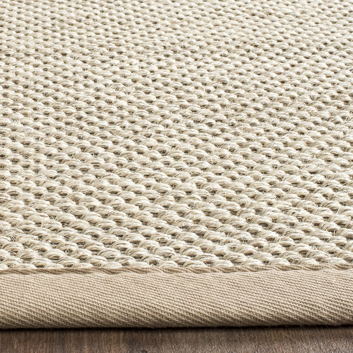 Alfombra de Fibra Natural - Diseño de Sisal, Fácil Cuidado, NF143B