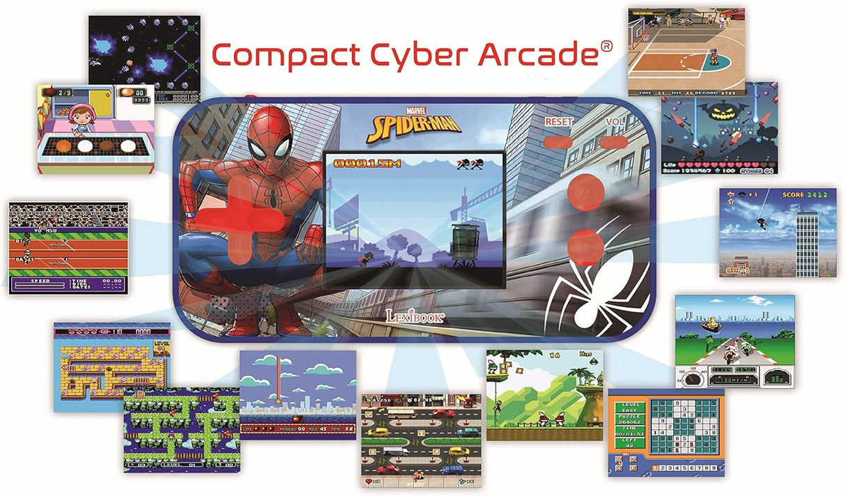consola de juegos portátil de Spider-Man, 150 juegos