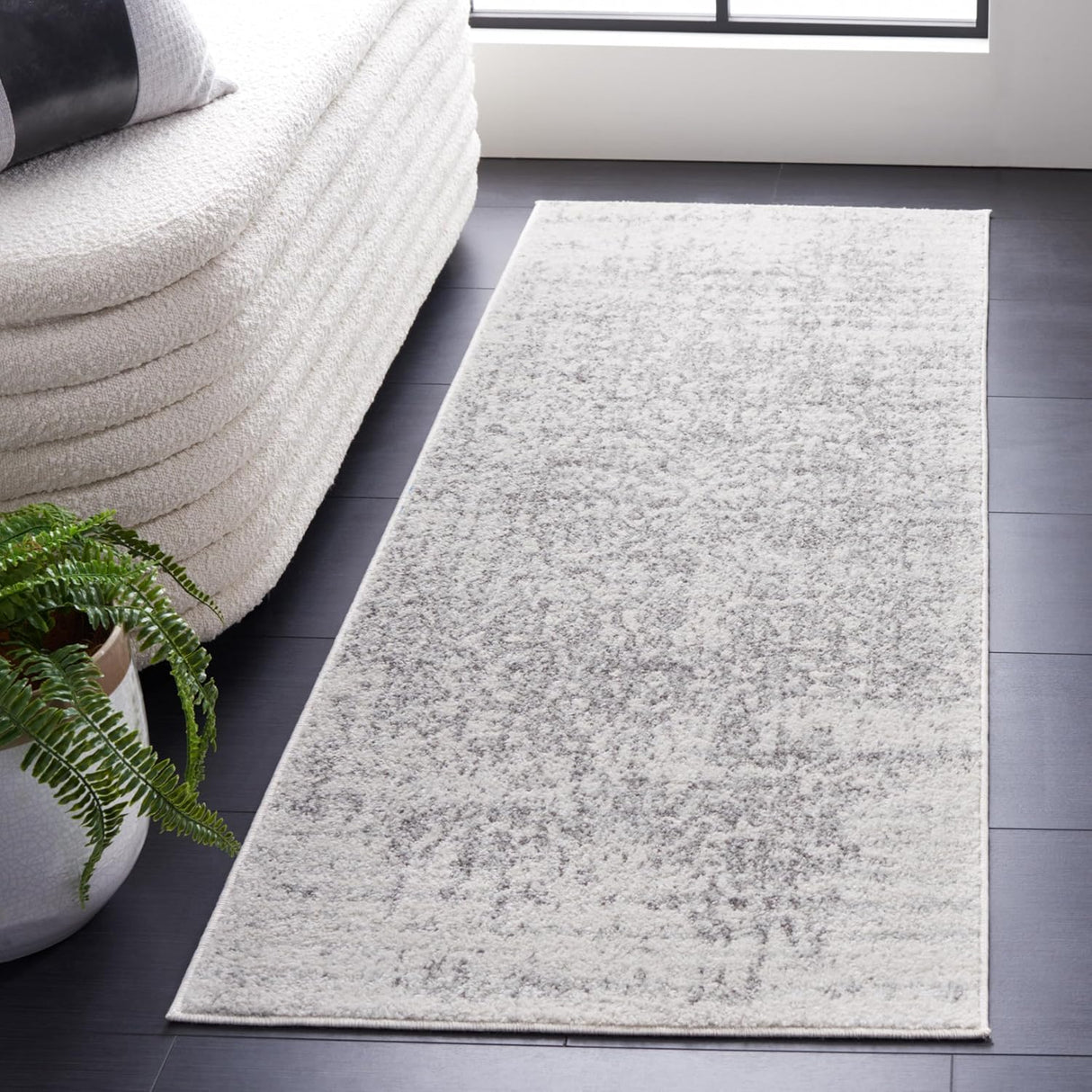 Alfombra Runner Medallón Copo de Nieve, Diseño Distinguido, MAD603G