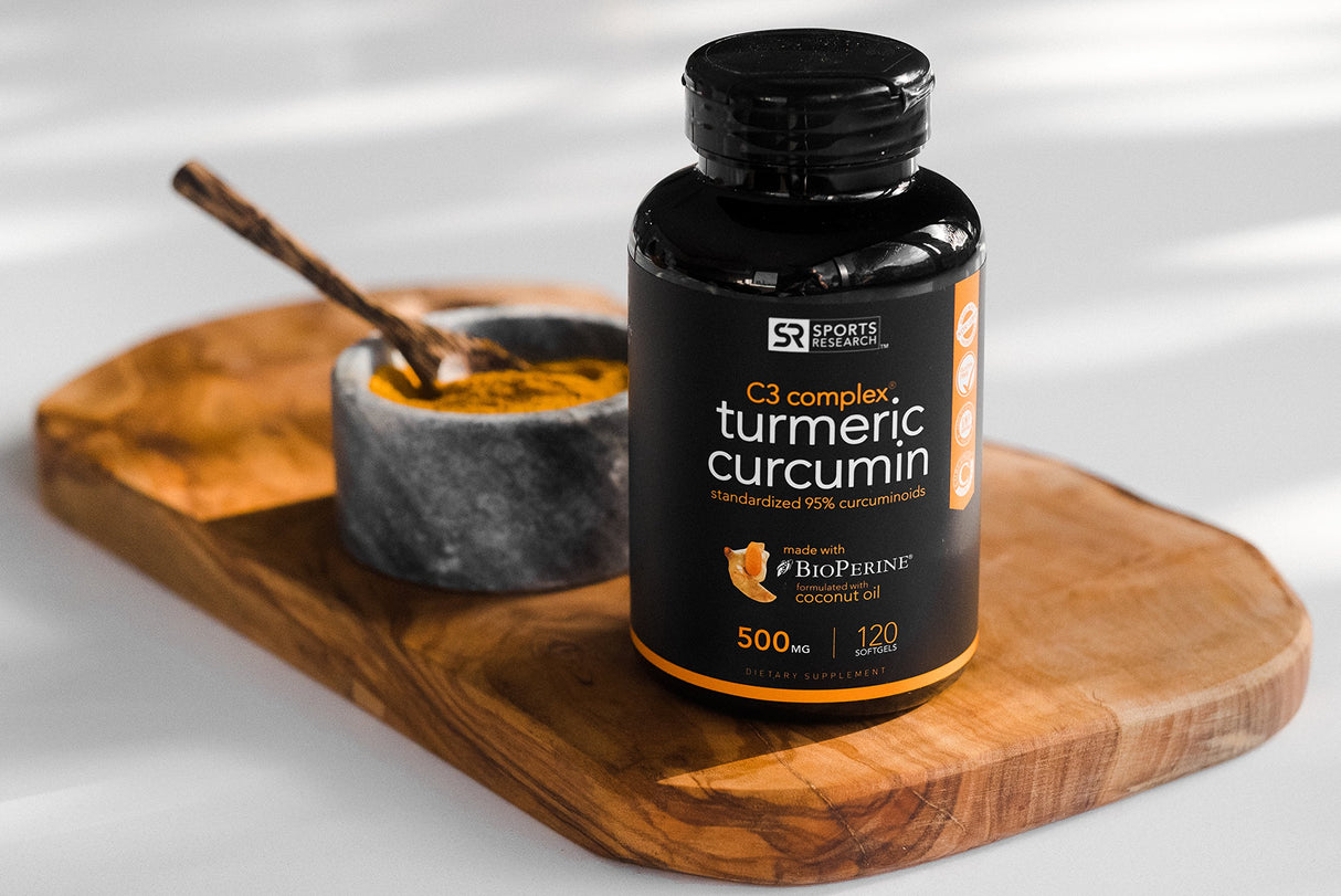 Cúrcuma Curcumin C3® Complex 500mg, mejorado con pimienta