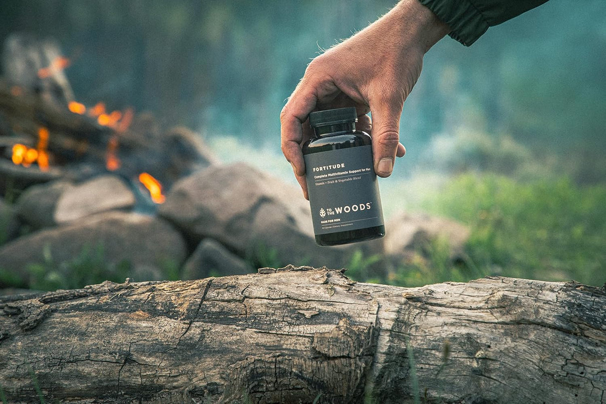 Multivitamínico para hombres To The Woods, 30 cápsulas, 24 vitaminas