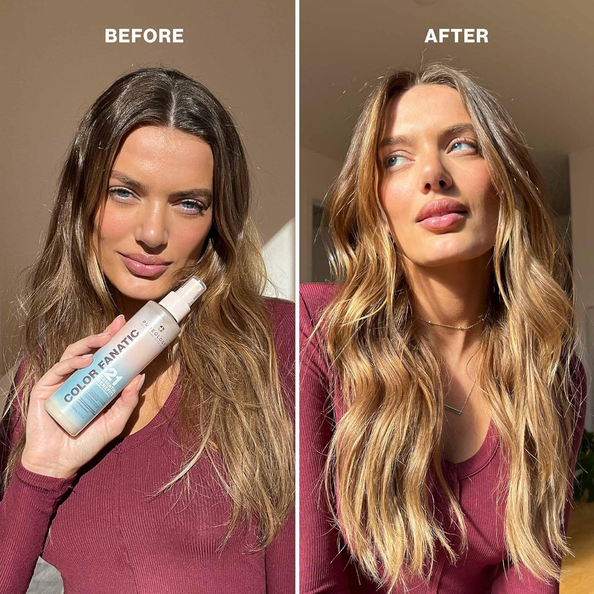 Acondicionador con protector térmico y es vegano Pureology