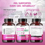 VITAL HERBAL Inositol Liposomal con Berberina, Chasteberry, Ashwagandha – 150 Cápsulas