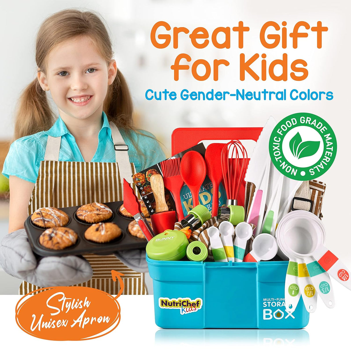 Utensilios de Cocina de juquete NUTRICHEF ‎NCKIDCK25