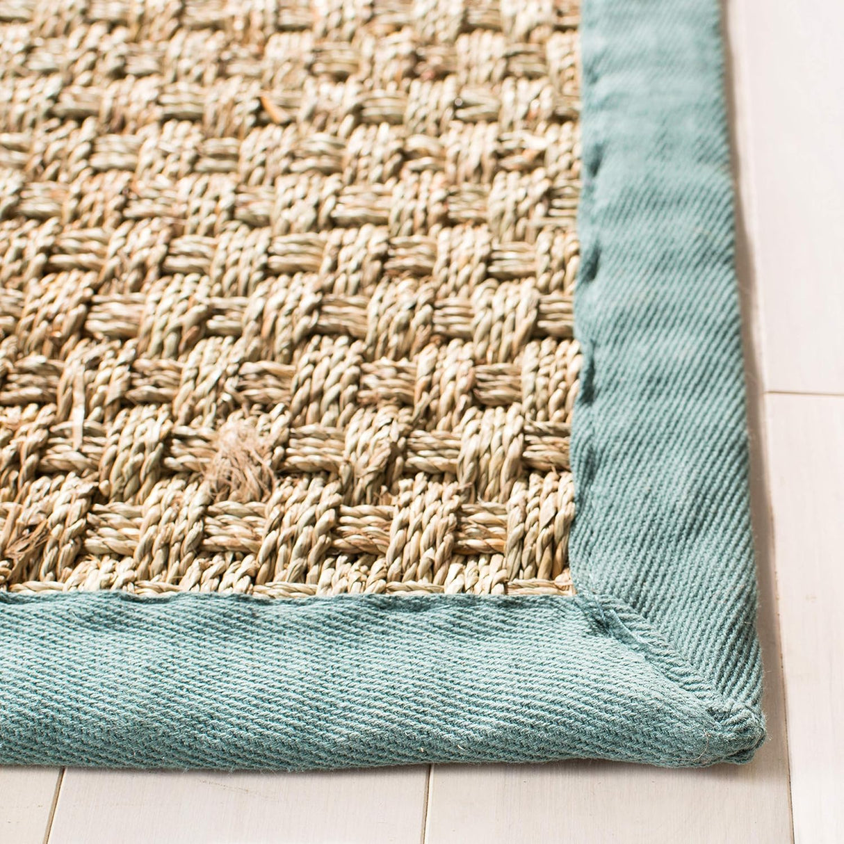 Runner Rug de Fibra Natural - SAFAVIEH, Diseño en Seagrass, NF114M