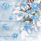 Flores Artificiales Poinsettia, WILLBOND, 36 Piezas, Decoración Navidad