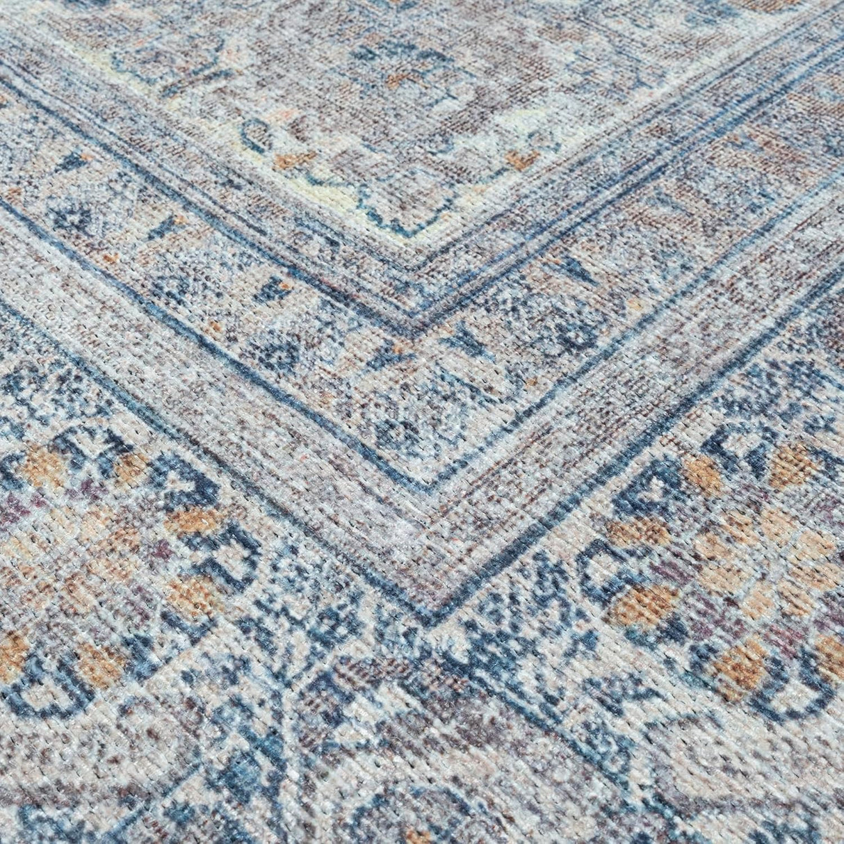 Alfombra Lavable 6x6 Adiva Antideslizante para Hogar