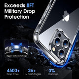 Funda transparente celular protectora a prueba de golpes