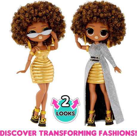 Muñeca de moda con sorpresas y accesorios - Royal Bee