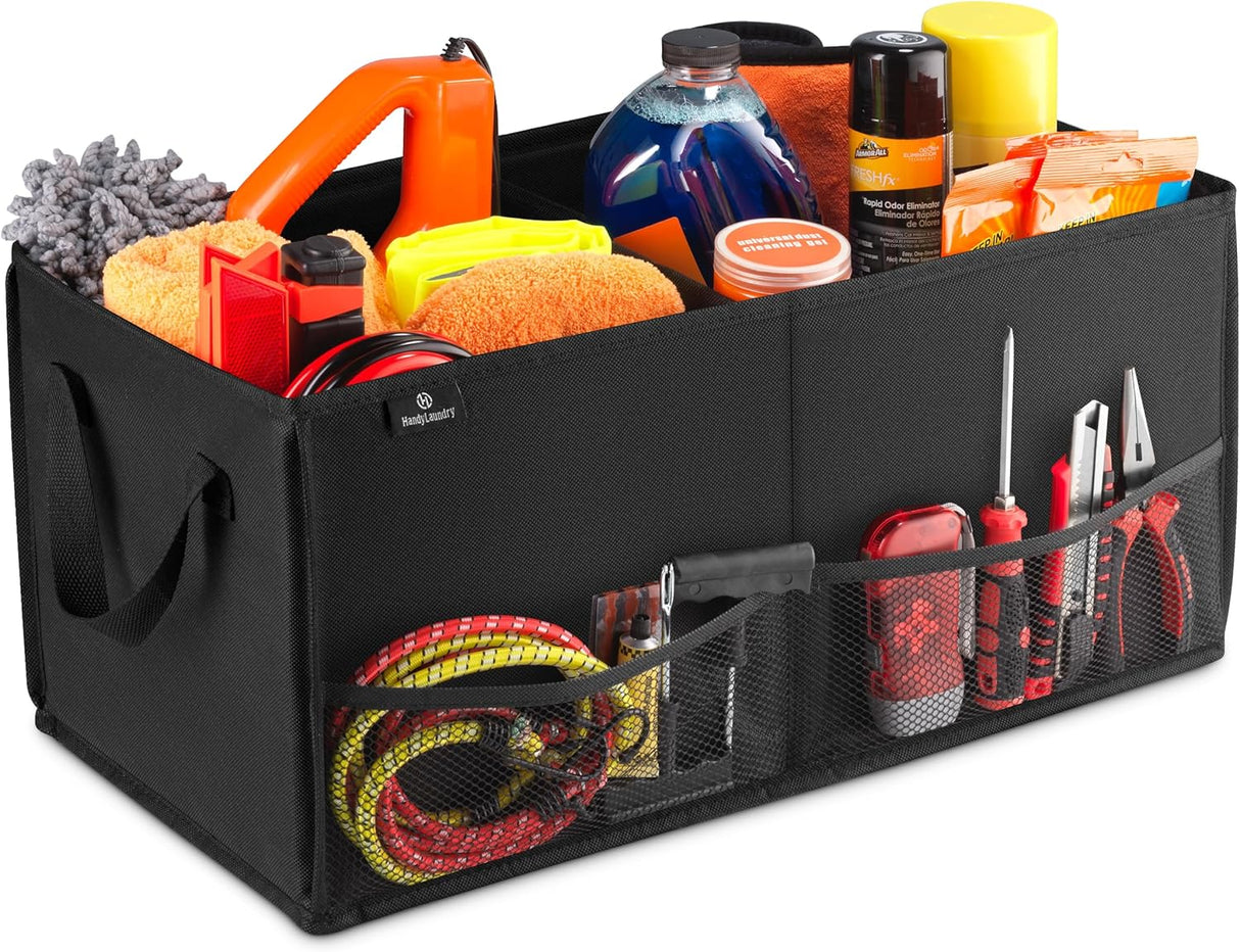 Organizador de maletero plegable, antideslizante, modelo 22x10x11