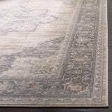 Runner de alfombra con diseño medallón, fácil cuidado, modelo BNT865B