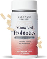 Suplemento Probióticos Mama Bird, 50 mil millones de CFU  15