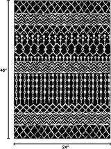 Alfombra de acento, diseño boho marroquí, modelo TUL270Z