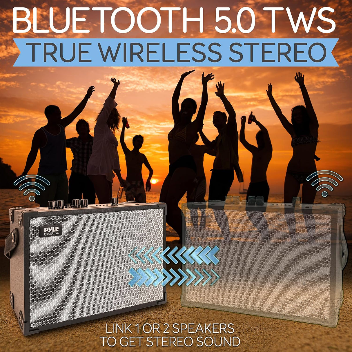 Altavoz Bluetooth vintage PYLE-PRO PG660A