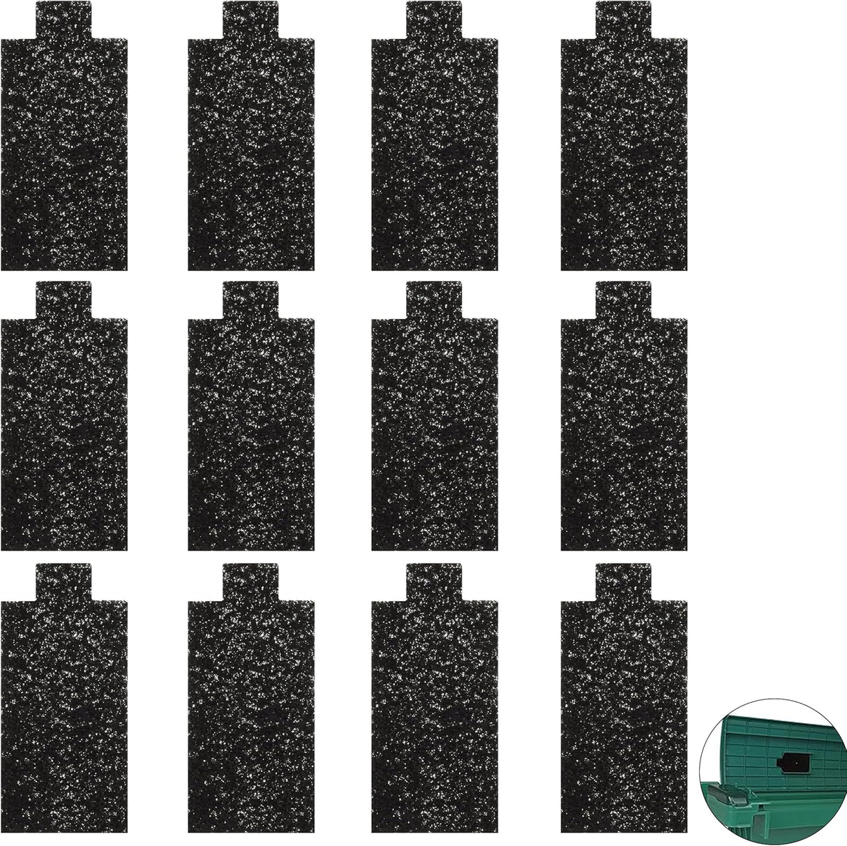 Filtros de Carbón y Algodón para Caja de Arena Pet Zone