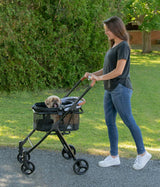 Sistema de Viaje 3 en 1 Pet Gear: Carro, Transportadora y Booster