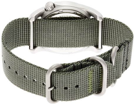 Reloj de movimiento de cuarzo, negro / Defender Drab
