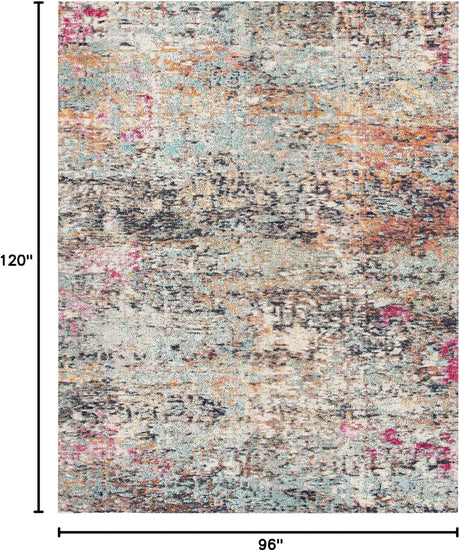 Alfombra Moderna Abstracta SAFAVIEH, No Desprende, MAD460Z
