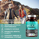 Shilajit Himalayo Puro para Hombre y Mujer 10,000mg 90 cápsulas