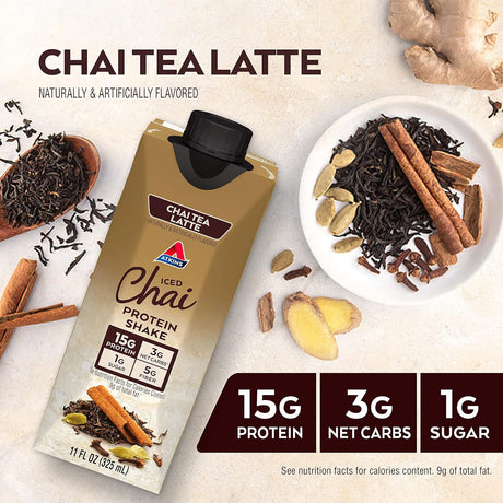 Suplementos Alimenticios Batido de proteína con leche de té