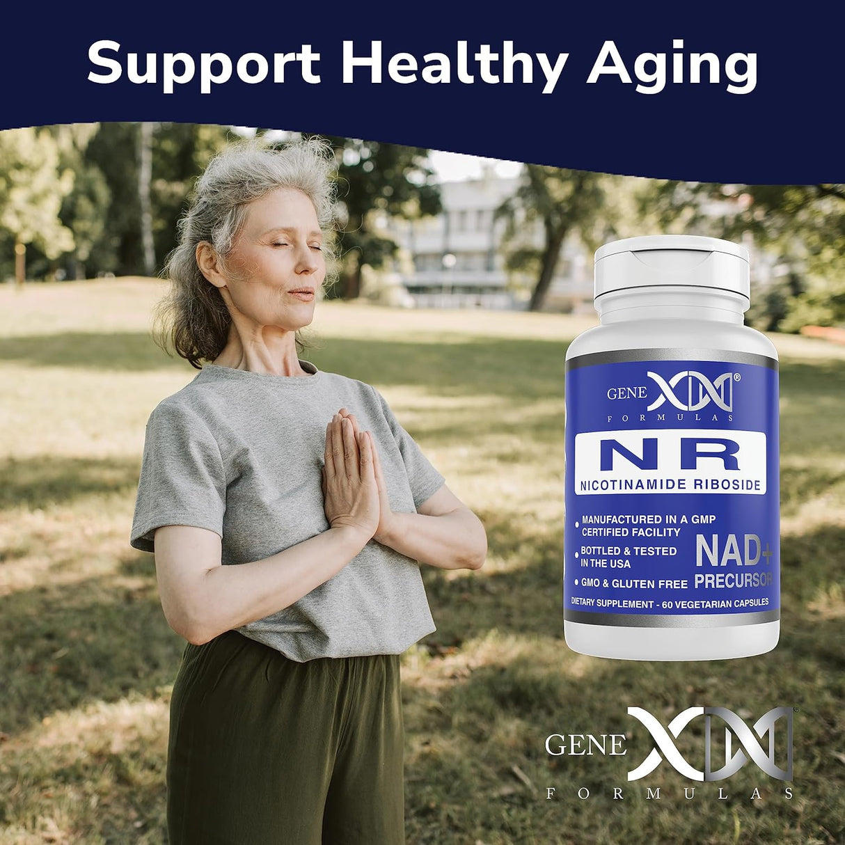 Suplemento NAD Niagen Nicotinamide Riboside reparador de ADN