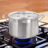 Olla de acero inoxidable de 5 cuartos NUTRICHEF NCSPT5Q