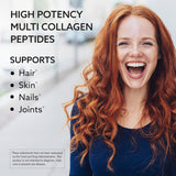 Multi Collagen Peptides - Hidrolizado, Sin Sabor, 41 Porciones