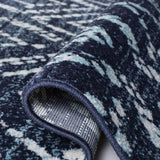 Alfombra Runner Moderna Diseño Diamante Distressed - ADR131N