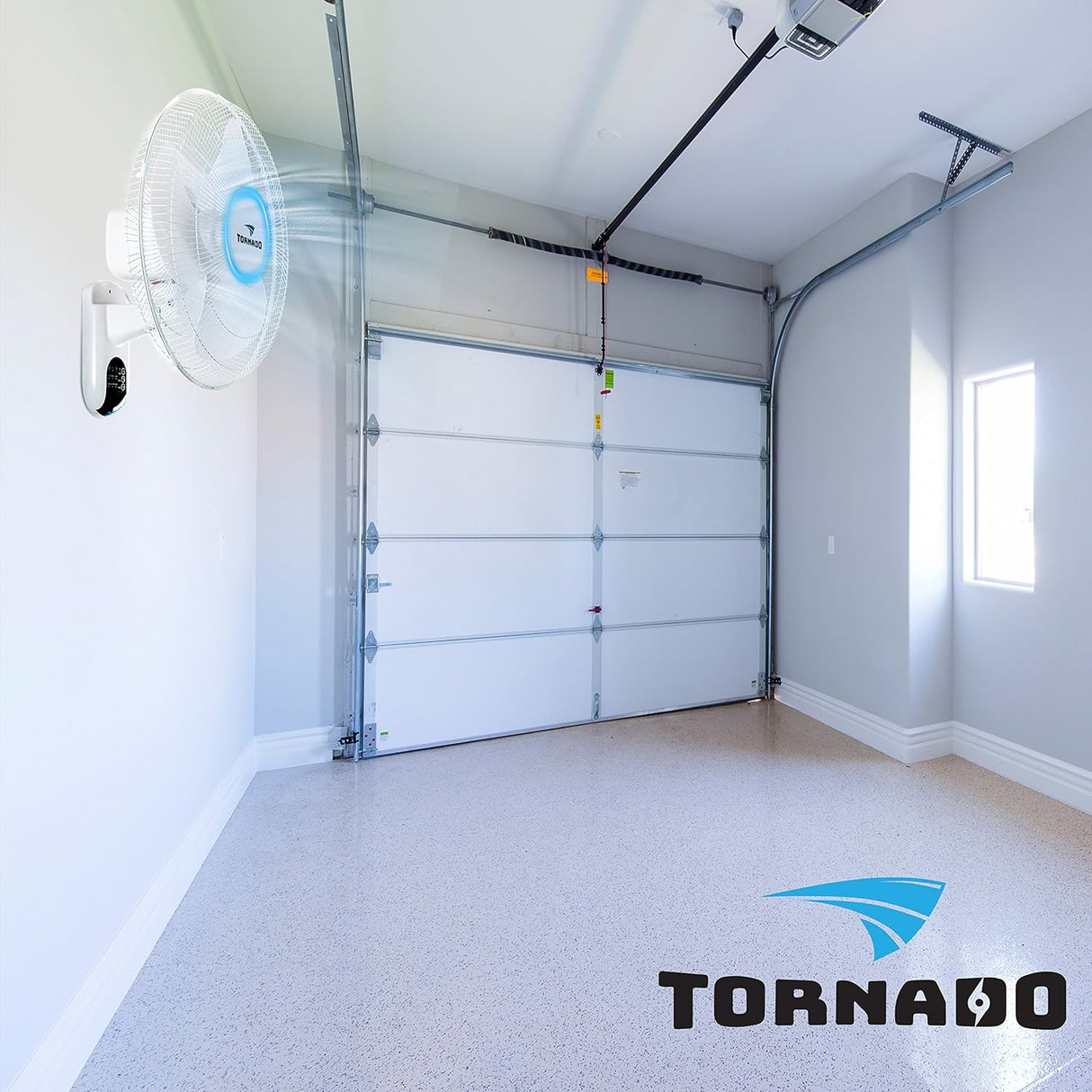 Ventilador de pared Tornado 2 Pack 16 con control remoto 2650 CFM