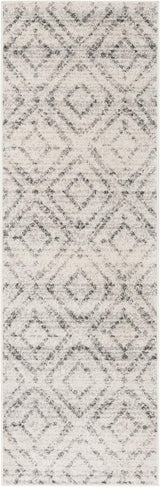 Alfombra Runner Moderna con Diseño Diamante Distressed - ADR131C