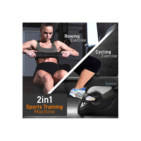 Máquina de remo para entrenamiento SERENELIFE ‎SLRWBK25
