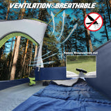 Tienda de Camping 2 Personas, Impermeable y Resistente - Modelo X