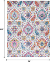 Alfombra Safavieh Madison, Diseño Paisley, Fácil Cuidado, MAD600B