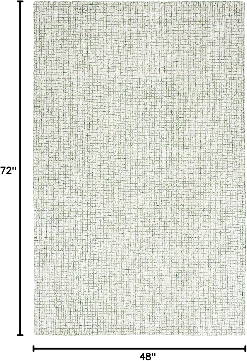 Alfombra Abstracta SAFAVIEH, Lana y Viscosa, 4' x 6', ABT470Y