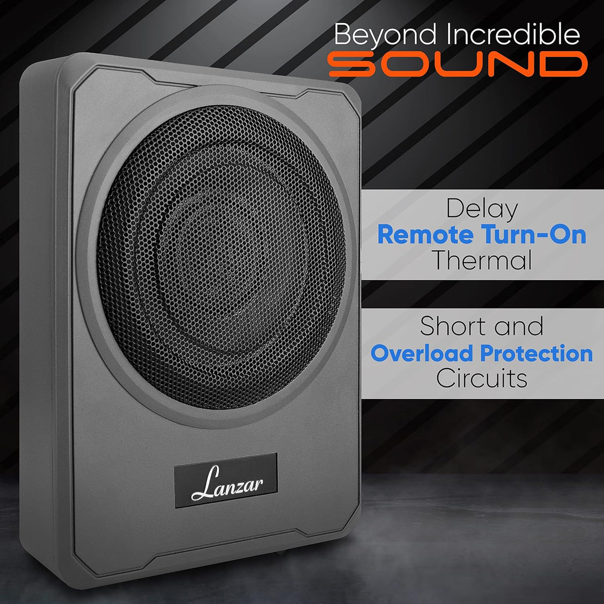 Parlantes Subwoofer de audio LANZAR SBA8A