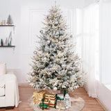 Árbol de Navidad Artificial Naomi Home 6.5ft Preiluminado 2456 Ramas